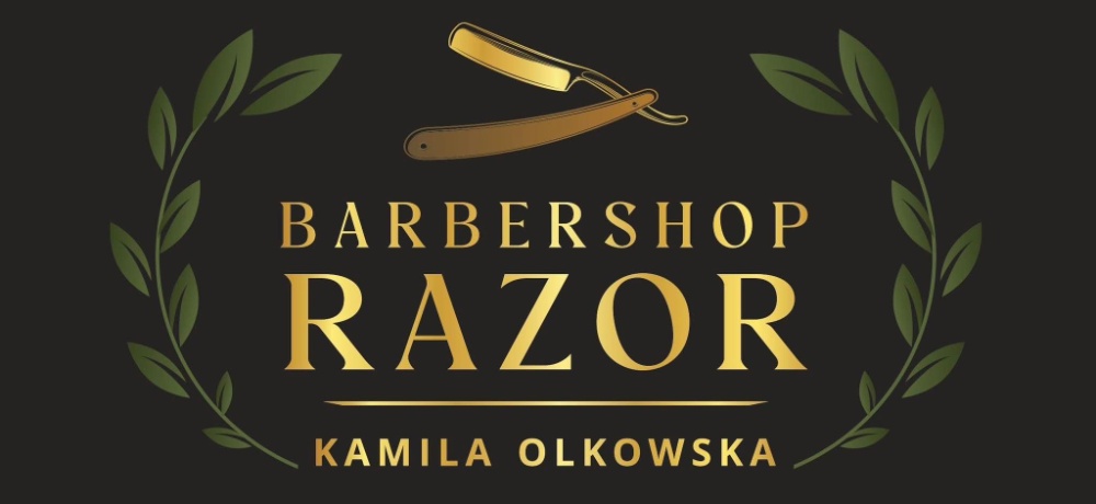 BARBERSHOP RAZOR - Kamila Olkowska Logo